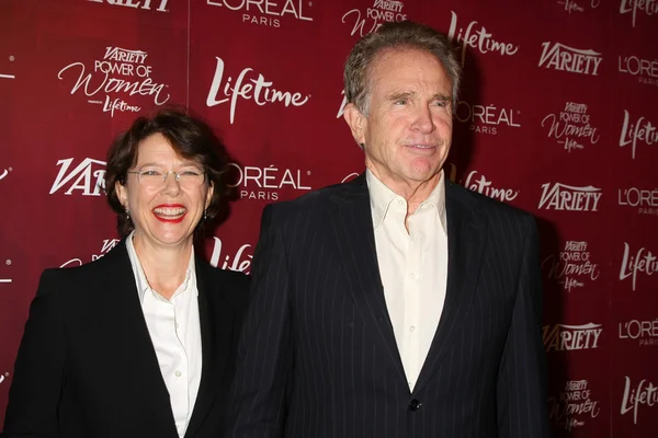 Annette Bening, Warren Beatty — Stock Photo, Image