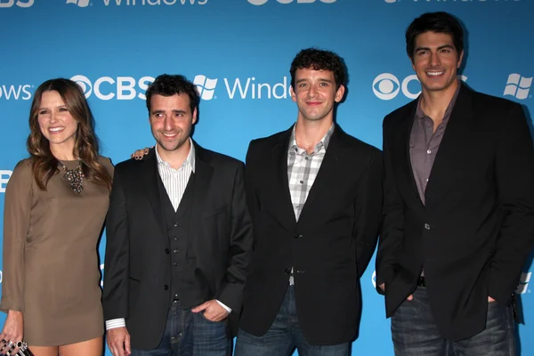 Sophia Bush, David Krumholtz, Michael Urie, Brandon Routh — Stock fotografie