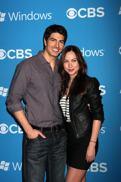Brandon Routh, Courtney Ford — Stock Photo, Image