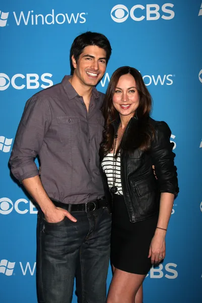 Brandon Routh, Courtney Ford — Stock Fotó