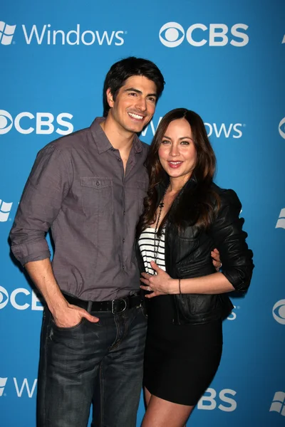 Brandon routh, courtney Forda — Zdjęcie stockowe