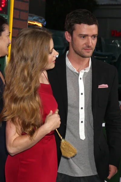 Amy Adams, Justin Timberlake — Stockfoto