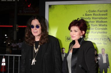 Ozzy Osbourne, Sharon Osbourne clipart