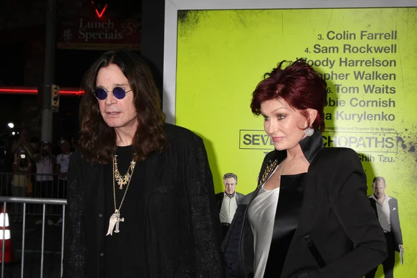 Ozzy Osbourne, Sharon Osbourne — Foto Stock