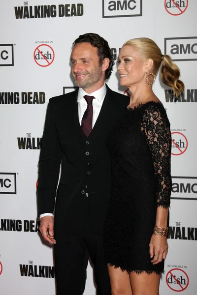 Andrew Lincoln, Laurie Holden — Stock Photo, Image