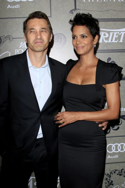 Halle Berry, Olivier Martinez — Stok fotoğraf