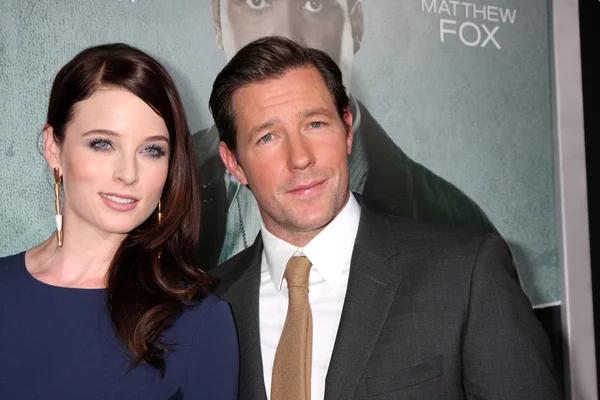 Rachel Nichols, Edward Burns — Fotografia de Stock