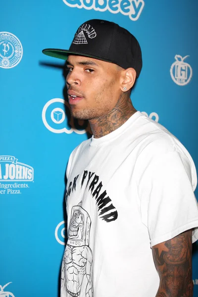 Chris Brown. — Foto de Stock