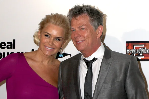 Yolanda H. Foster, David Foster — Stockfoto