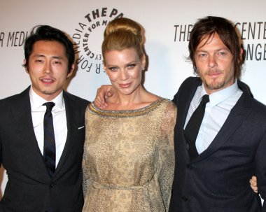 Steven Yeun, Laurie Holden, Norman Reedus