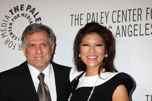 Leslie Moonves, Julie Chen — Photo