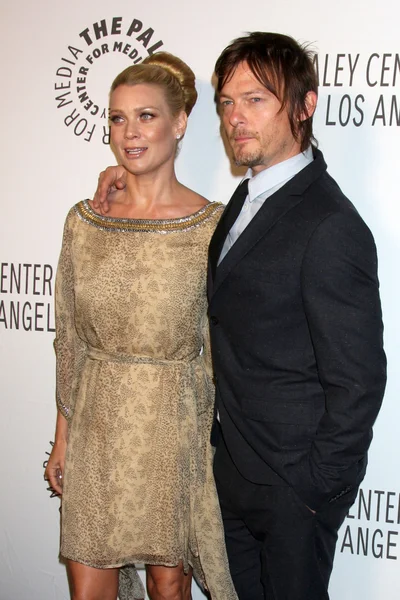Laurie Holden, Norman Reedus — Stock Photo, Image