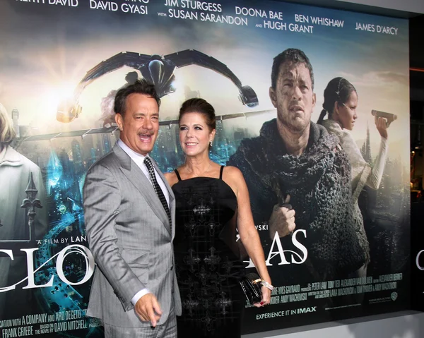 Tom Hanks, Rita Wilson — Stockfoto