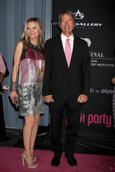 Michelle Pfeiffer, David E. Kelley — Zdjęcie stockowe