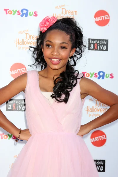 Yara Shahidi. — Fotografia de Stock