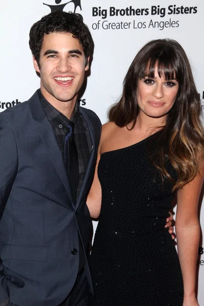 Darren Criss, Lea Michele — Stock fotografie