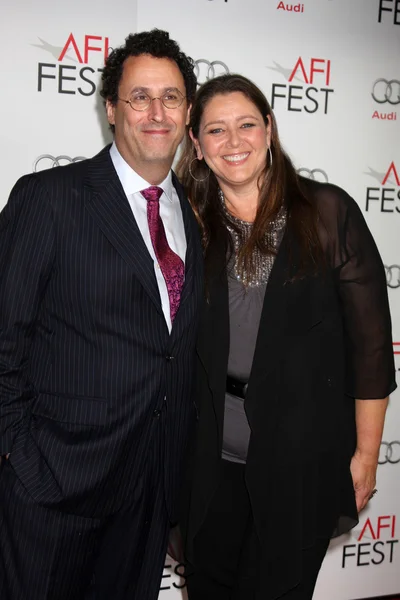 Tony Kushner, Camryn Manheim — Stock Photo, Image