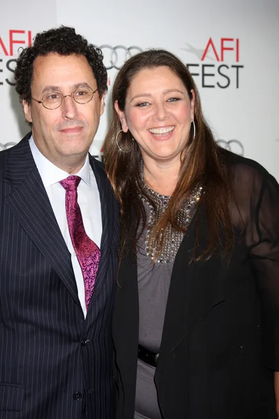 Tony Kushner, Camryn Manheim — Stock Photo, Image