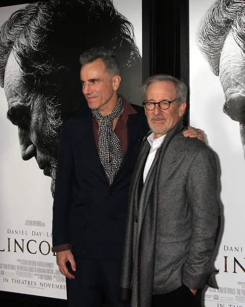 Daniel Day-Lewis, Steven Spielberg — Foto Stock