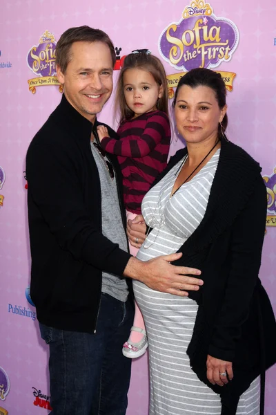 Chad lowe, Familie — Stockfoto