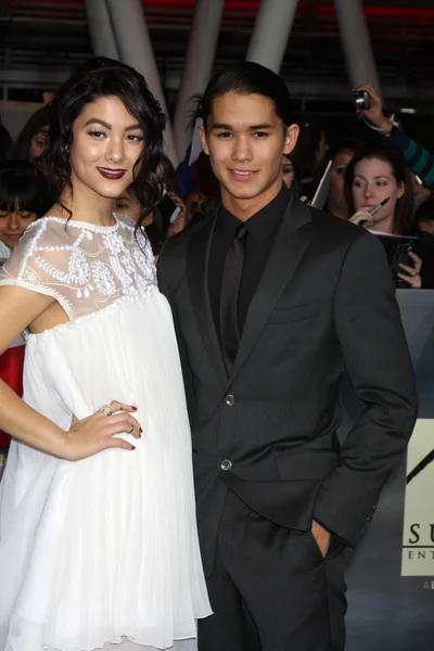 Booboo Stewart, Fivel Stewart — Stockfoto