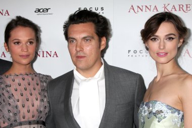 Alicia Vikander, Joe Wright, Keira Knightley