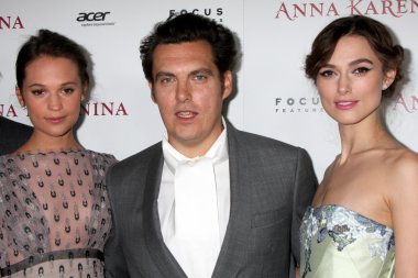 Alicia Vikander, Joe Wright, Keira Knightley