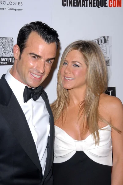 Justin Theroux, Jennifer Aniston — Foto Stock