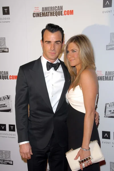 Justin Theroux, Jennifer Aniston — Foto de Stock