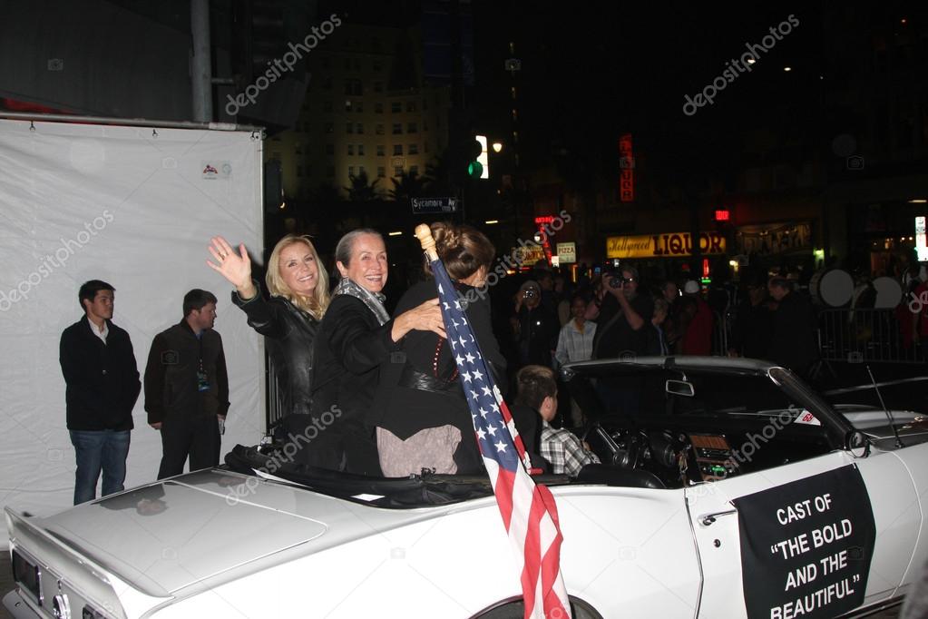 Zoe Katrina D'Andrea, Judy Lang, Katherine Kelly Lang Stock Editorial