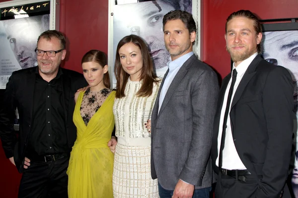 Stefan Ruzowitzky, Kate Mara, Olivia Wilde, Eric Bana, Charlie Hunnam — Zdjęcie stockowe