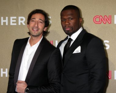 Adrien Brody, 50 Cent, aka Curtis Jackson