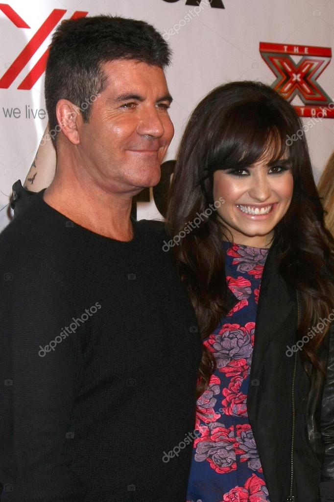 Simon Cowell, Demi Lovato Stock Editorial Photo © Jean_Nelson 16764223