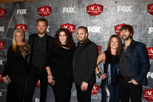 Lady Antebellum and spouses-dates — Stock Photo, Image