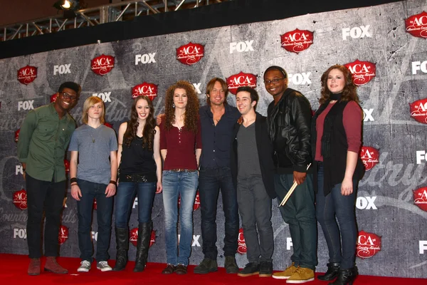 Keith Urban with Grammy Campers — Stock Photo, Image