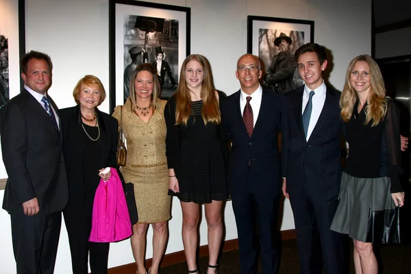 Scott Martin, Lee Bell, Maria Bell, daughter, Bill Bell, Jr., La — Stock Photo, Image