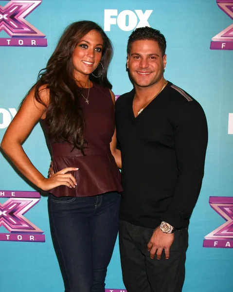 Sammi 'Sweetheart' Giancola, Ronnie Ortiz-Magro — Stock Photo, Image