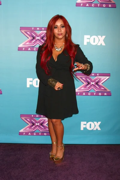 Nicole "snooki" polizzi — Stockfoto