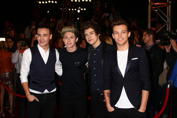 Liam Payne, Niall Horan, Harry Styles and Louis Tomlinson