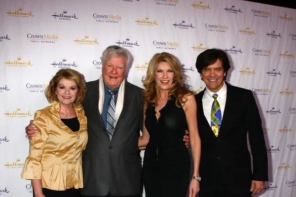 Dorothy migliori, james best, janeen damian, michael damian — Foto Stock