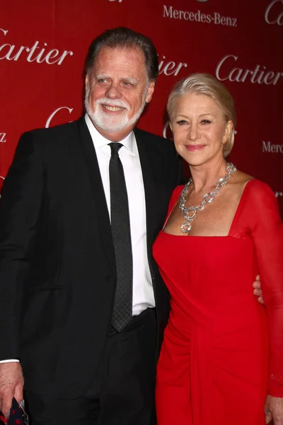 Taylor Hackford, Helen Mirren — Stockfoto