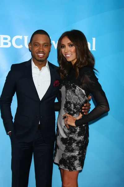 Terrence Jenkins, Giuliana Rancic — Foto Stock