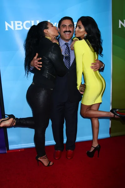 Asa Soltan Rahmati, Reza Farahan, Lilly Ghalichi — Stock Photo, Image