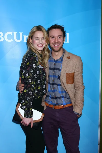 Kristen Hager, Sam Huntington — Stockfoto