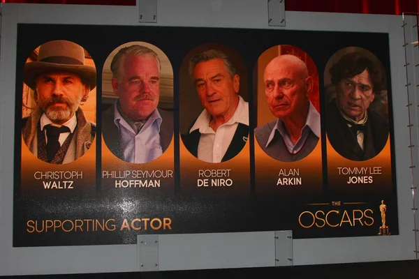 Supporting Actor Nominations — Stock Photo, Image