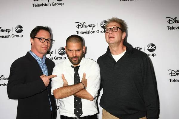 Joshua malina, guillermo diaz, perry jeff — Fotografia de Stock