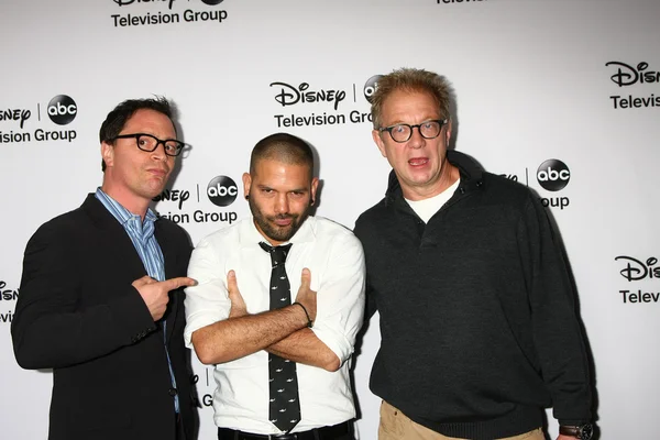 Joshua malina, guillermo diaz, perry jeff — Foto Stock