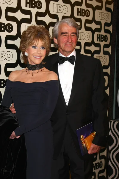 Jane Fonda, Sam Waterson — Stockfoto