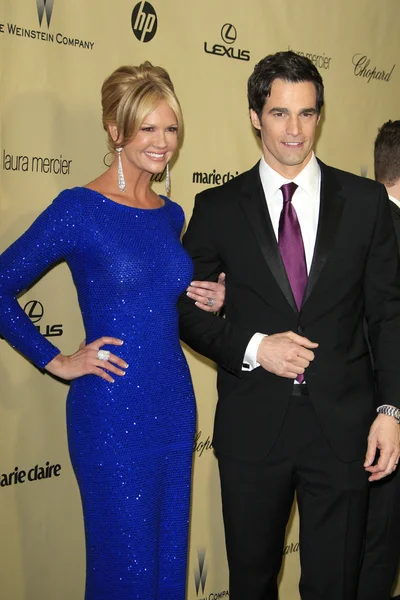 Nancy O'Dell, Rob Marciano — Stock Photo, Image