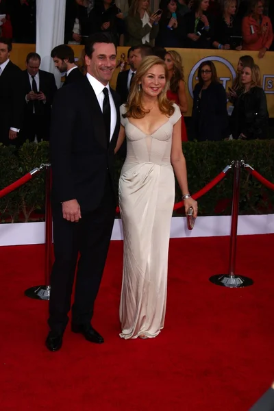 Jon Hamm, Jennifer Westfeldt — Zdjęcie stockowe